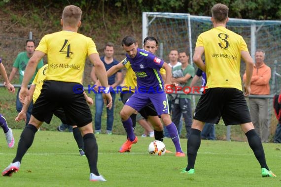 Badischer Pokal TSV Michelfeld vs FC Nöttingen 19.08.2015 (© Siegfried)