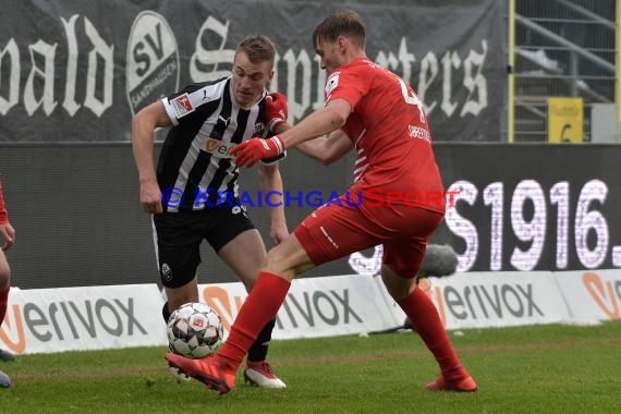 2. BL - 18/19 - SV Sandhausen vs. Jahn Regensburg (© Kraichgausport / Loerz)