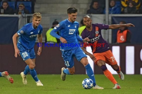 CL - 18/19 - TSG 1899 Hoffenheim vs. Manchester City (© Kraichgausport / Loerz)