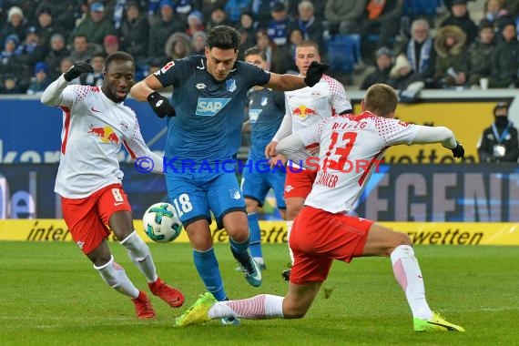 1.BL - 17/18 - TSG 1899 Hoffenheim vs. RB Leipzig (© Kraichgausport / Loerz)