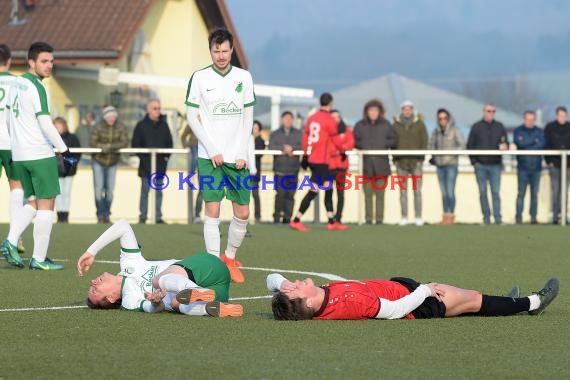 Verbandsliga Nordbaden 17/18 FC Zuzenhausen vs VfB Eppingen 03.03.2018 (© Siegfried Lörz)