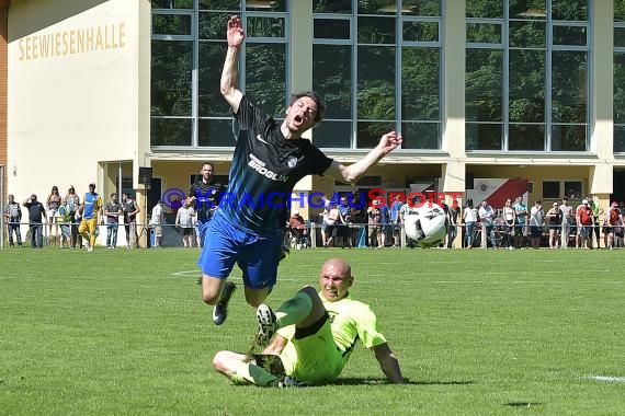 Relegation Kreisliga SV Babstadt vs TSV Steinsfurt in Ehrstädt 10.06.2017 (© Kraichgausport / Loerz)