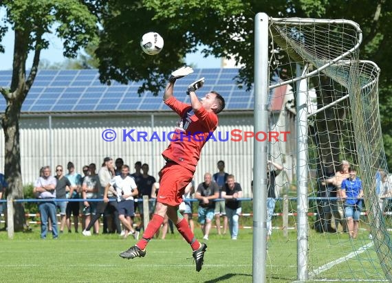 Relegation Kreisliga SV Babstadt vs TSV Steinsfurt in Ehrstädt 10.06.2017 (© Kraichgausport / Loerz)