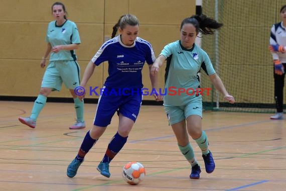 Badische Futsal Meisterschaften der Frauen - Qualifikationsturnier in Gemmingen 25.01.2020 (© Siegfried Lörz)