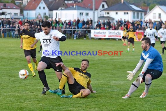 Krombacher Kreispokal Sinsheim Endspiel SG Waibstadt vs TSV Treschklingen 04.05.2016 (© Siegfried)