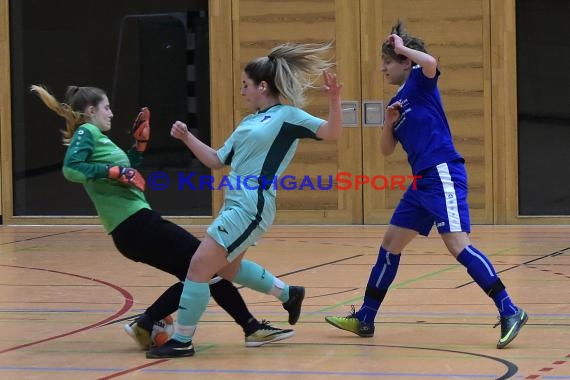 Badische Futsal Meisterschaften der Frauen - Qualifikationsturnier in Gemmingen 25.01.2020 (© Siegfried Lörz)