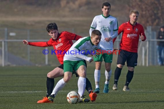 Verbandsliga Nordbaden 17/18 FC Zuzenhausen vs VfB Eppingen 03.03.2018 (© Siegfried Lörz)