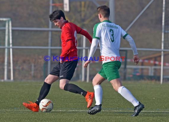 Verbandsliga Nordbaden 17/18 FC Zuzenhausen vs VfB Eppingen 03.03.2018 (© Siegfried Lörz)