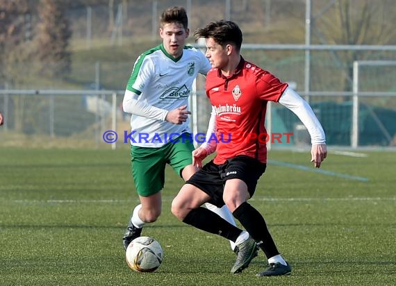 Verbandsliga Nordbaden 17/18 FC Zuzenhausen vs VfB Eppingen 03.03.2018 (© Siegfried Lörz)