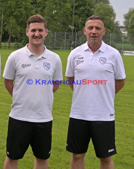 Saison 21/22 Mannschaftsfoto TSV Steinsfurt-1 03.07.2021 (© Siegfried Lörz)