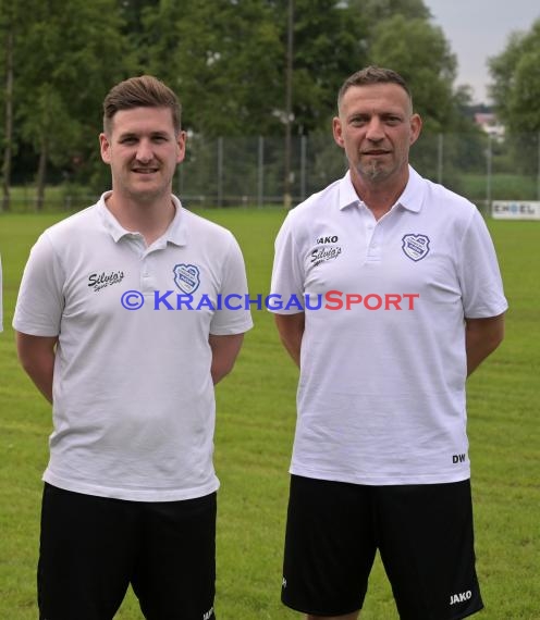 Saison 21/22 Mannschaftsfoto TSV Steinsfurt-1 03.07.2021 (© Siegfried Lörz)