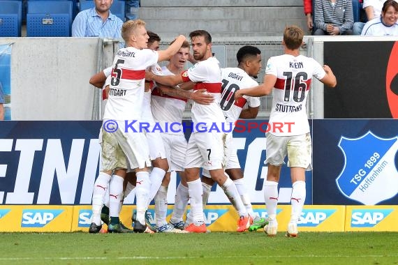 1.BL - 15/16 - TSG 1899 Hoffenheim vs.VfB Stuttgart (© Kraichgausport / Loerz)