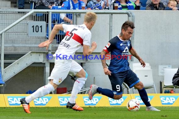 1.BL - 15/16 - TSG 1899 Hoffenheim vs.VfB Stuttgart (© Kraichgausport / Loerz)