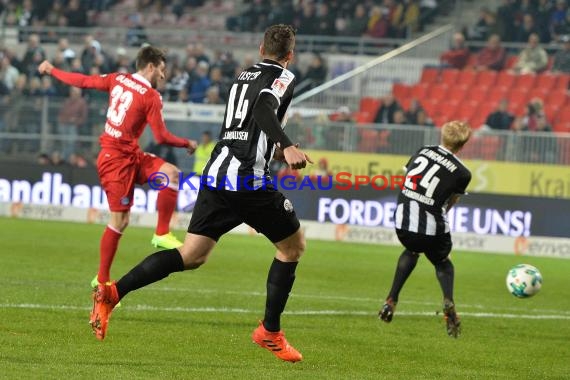 2. BL - 17/18 - SV Sandhausen vs. MSV Duisburg (© Kraichgausport / Loerz)