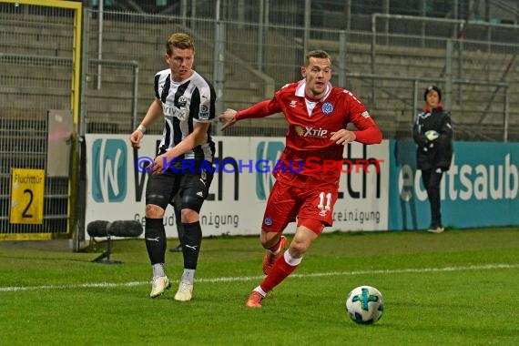 2. BL - 17/18 - SV Sandhausen vs. MSV Duisburg (© Kraichgausport / Loerz)