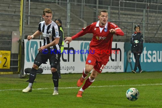 2. BL - 17/18 - SV Sandhausen vs. MSV Duisburg (© Kraichgausport / Loerz)