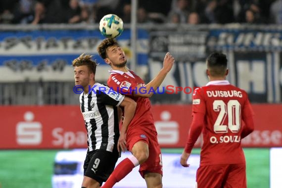 2. BL - 17/18 - SV Sandhausen vs. MSV Duisburg (© Kraichgausport / Loerz)