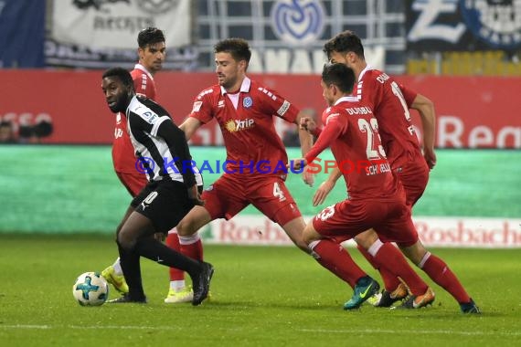 2. BL - 17/18 - SV Sandhausen vs. MSV Duisburg (© Kraichgausport / Loerz)