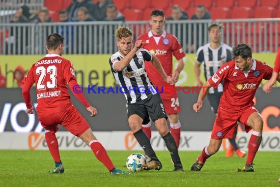 2. BL - 17/18 - SV Sandhausen vs. MSV Duisburg (© Kraichgausport / Loerz)