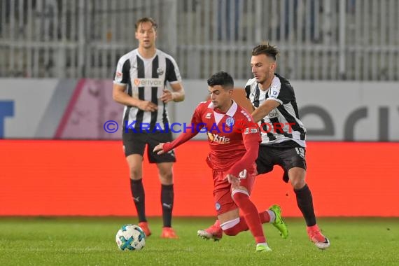 2. BL - 17/18 - SV Sandhausen vs. MSV Duisburg (© Kraichgausport / Loerz)