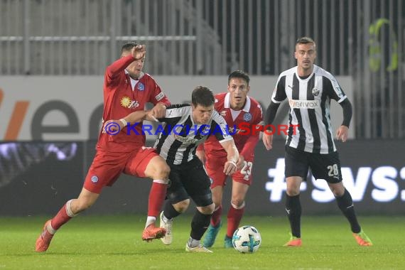 2. BL - 17/18 - SV Sandhausen vs. MSV Duisburg (© Kraichgausport / Loerz)