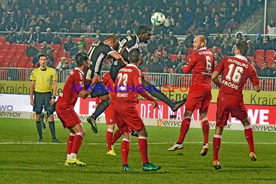 2. BL - 17/18 - SV Sandhausen vs. MSV Duisburg (© Kraichgausport / Loerz)