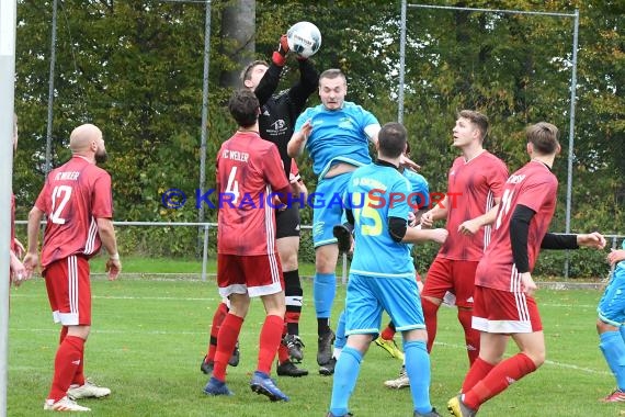 Saison 19/20 Kreisklasse A Sinsheim FC Weiler vs SG Kirchhardt/Grombach  (© Siegfried Lörz)