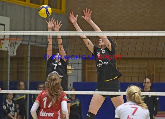 Volleyball Damen 3. Liga Süd SV Sinsheim vs VC Offenburg (© Siegfried Lörz)