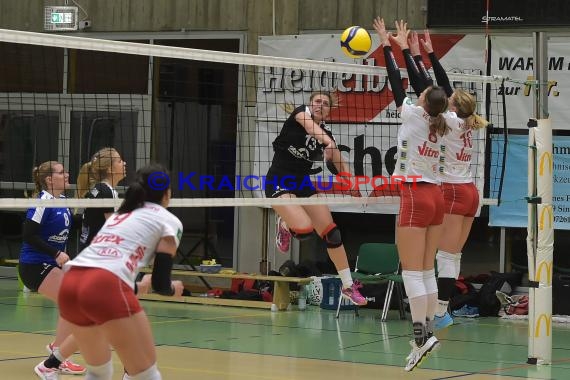 Volleyball Damen 3. Liga Süd SV Sinsheim vs VC Offenburg (© Siegfried Lörz)