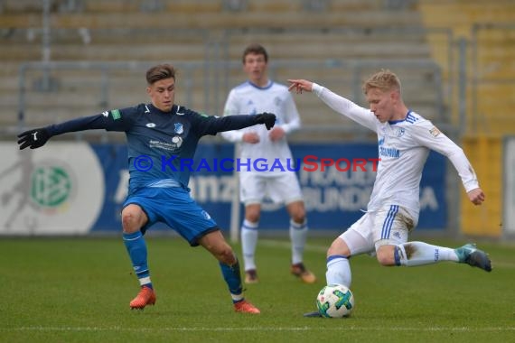 DFB Pokal - U19  - 17/18 - TSG 1899 Hoffenheim vs. FC Schalke 04 (© Kraichgausport / Loerz)