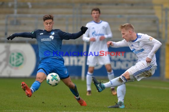 DFB Pokal - U19  - 17/18 - TSG 1899 Hoffenheim vs. FC Schalke 04 (© Kraichgausport / Loerz)