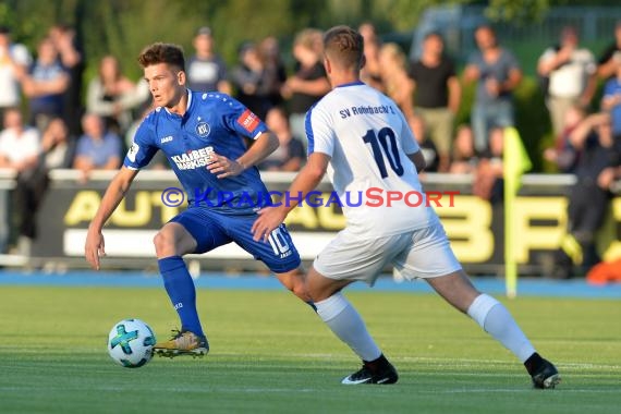 Badischer Pokal SV Rohrbach/S - Karlsruher SC 22.08.2017 (© Siegfried Lörz)