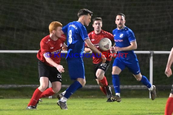 Saison 22/23 Kreisliga Sinsheim - VfL Mühlbach vs TSV Neckarbischofsheim  (© Siegfried Lörz)