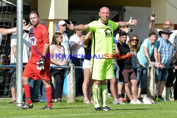 Relegation Kreisliga SV Babstadt vs TSV Steinsfurt in Ehrstädt 10.06.2017 (© Kraichgausport / Loerz)