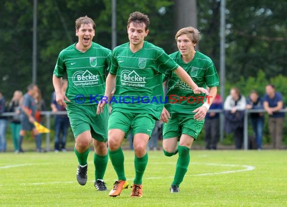 FC Zuzenhausen II - SG Waibstadt 28.05.2014 Finale Krombacher Pokal (© Siegfried)