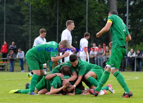 FC Zuzenhausen II - SG Waibstadt 28.05.2014 Finale Krombacher Pokal (© Siegfried)