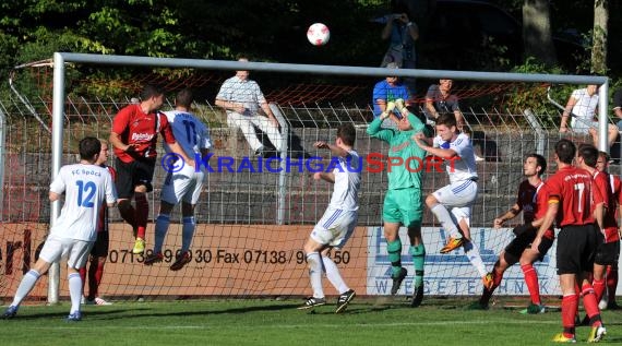 VfB Eppingen-FC Spöck Verbandsliga Nordbaden 04.09.2013    (© Siegfried)