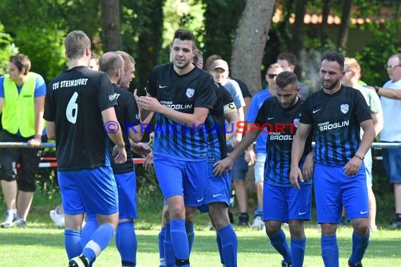 Relegation Kreisliga SV Babstadt vs TSV Steinsfurt in Ehrstädt 10.06.2017 (© Kraichgausport / Loerz)