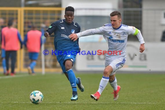 DFB Pokal - U19  - 17/18 - TSG 1899 Hoffenheim vs. FC Schalke 04 (© Kraichgausport / Loerz)