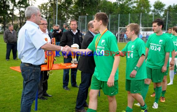 FC Zuzenhausen II - SG Waibstadt 28.05.2014 Finale Krombacher Pokal (© Siegfried)