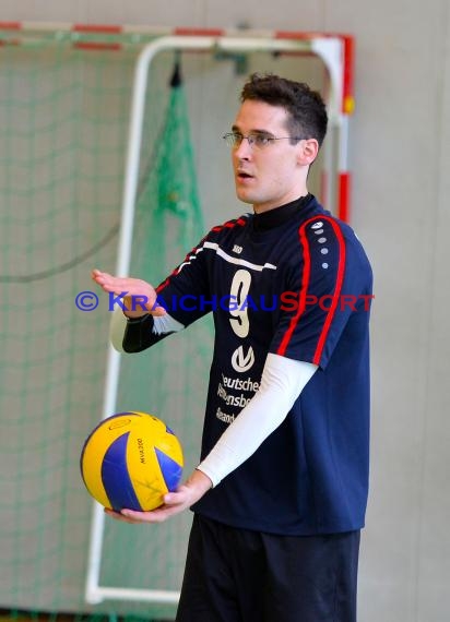 Volleyball Herren Verbandsliga SG Sinsheim/Waibstadt/Helmstadt vs VSG Ettlingen/Rüppur 13.02.2016 (© Siegfried Lörz)