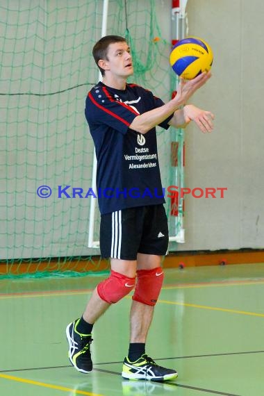 Volleyball Herren Verbandsliga SG Sinsheim/Waibstadt/Helmstadt vs VSG Ettlingen/Rüppur 13.02.2016 (© Siegfried Lörz)