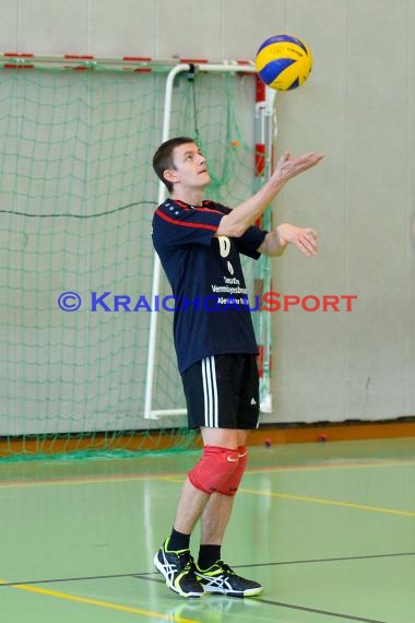 Volleyball Herren Verbandsliga SG Sinsheim/Waibstadt/Helmstadt vs VSG Ettlingen/Rüppur 13.02.2016 (© Siegfried Lörz)