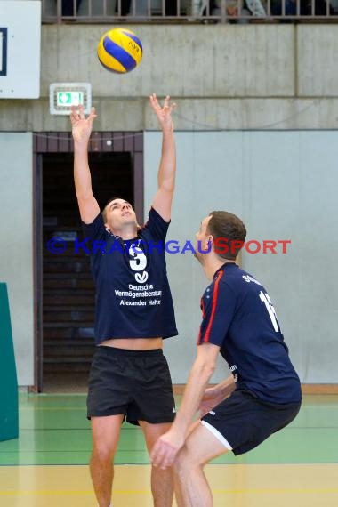 Volleyball Herren Verbandsliga SG Sinsheim/Waibstadt/Helmstadt vs VSG Ettlingen/Rüppur 13.02.2016 (© Siegfried Lörz)