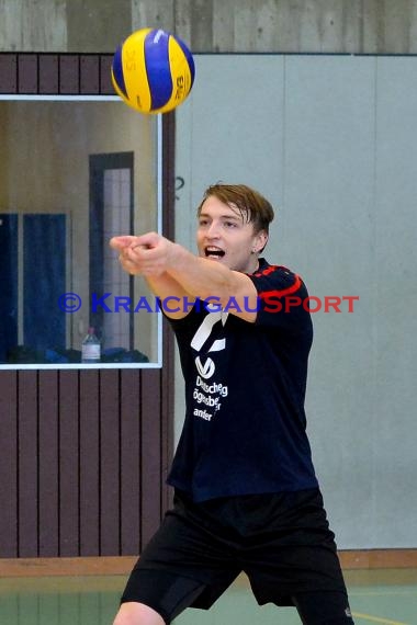 Volleyball Herren Verbandsliga SG Sinsheim/Waibstadt/Helmstadt vs VSG Ettlingen/Rüppur 13.02.2016 (© Siegfried Lörz)