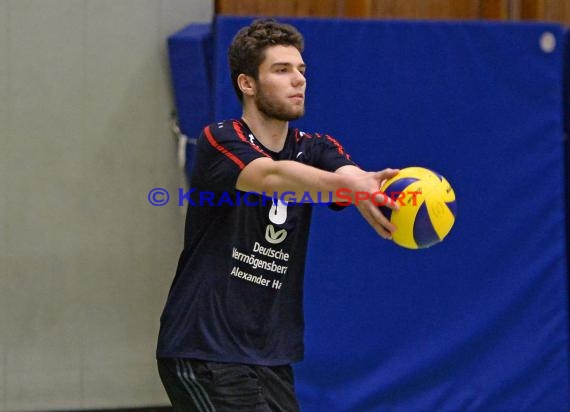 Volleyball Herren Verbandsliga SG Sinsheim/Waibstadt/Helmstadt vs VSG Ettlingen/Rüppur 13.02.2016 (© Siegfried Lörz)