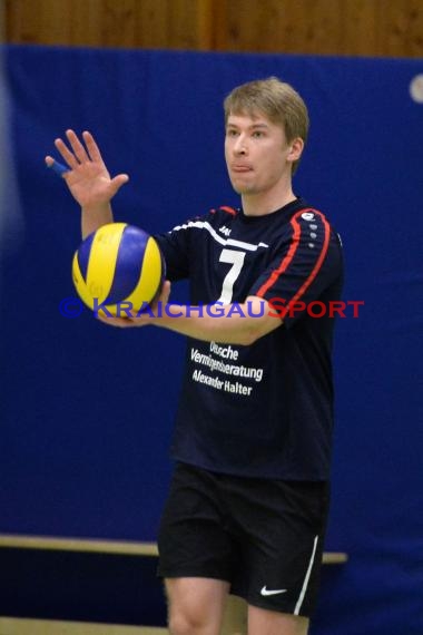 Volleyball Herren Verbandsliga SG Sinsheim/Waibstadt/Helmstadt vs VSG Ettlingen/Rüppur 13.02.2016 (© Siegfried Lörz)