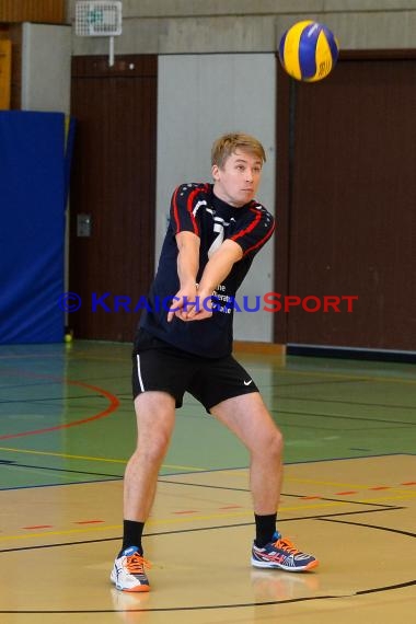 Volleyball Herren Verbandsliga SG Sinsheim/Waibstadt/Helmstadt vs VSG Ettlingen/Rüppur 13.02.2016 (© Siegfried Lörz)