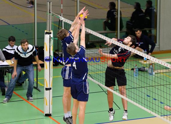 Volleyball Herren Verbandsliga SG Sinsheim/Waibstadt/Helmstadt vs VSG Ettlingen/Rüppur 13.02.2016 (© Siegfried Lörz)