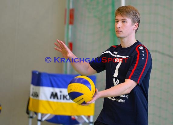 Volleyball Herren Verbandsliga SG Sinsheim/Waibstadt/Helmstadt vs VSG Ettlingen/Rüppur 13.02.2016 (© Siegfried Lörz)